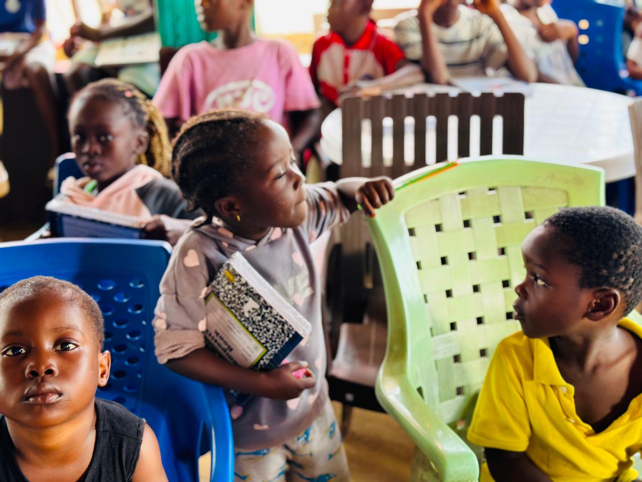 Charity program background